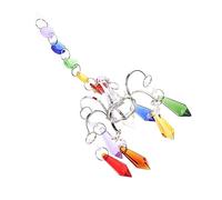 Levemolo Crystal Chandelier Pendant Decor Hanging Adornment for Car Interior Home Crystal Material Easy to Elegant Atmosphere