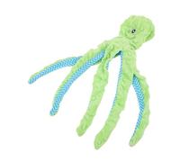 Levemolo Dachshund Soft Toy Interactive Squeeze Sound Dog Toy for Pet Realistic Octopus Design