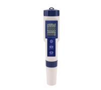 Levemolo Digital Salinity Temp Meter with High Sensitivity Probe and Accurate Fast Response for Aquaculture and Swimming Pool Use, Plastic Body with 3 X Lr44 Batteries Included