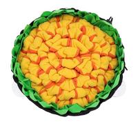 Levemolo Dog Snuffle Feeding Mat Slow Feed Interactive Puzzle Toy Sturdy Bite-resistant Pet Foraging Mat Suitable for Puppies and Adult Dogs Random Color