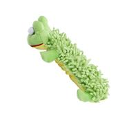 Levemolo Dog Teething Toys Plush Hippopotamus Pet Molar Toys for Dogs Chewing Plaything at Home