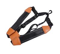 Levemolo Double Shoulder Saxophone Strap Soft Padded for Alto Tenor Soprano Saxophones Comfortable Black Design for Musicians