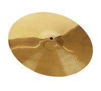 Levemolo Drum Accessories Brass Alloy Practice Drum Cymbals Crash and Splash Set