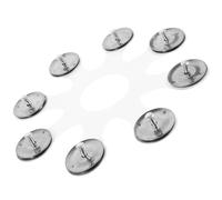 Levemolo Drum Cymbal Accessory Bell Plate Tambourine Diy Hihat Tambourine Kit for Musical Instruments