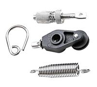 Levemolo Drum Foot Pedal Spring Cam Tensioner Assembly Bass Drum Replacement Parts Compact Reliable Pedal Spring Tension for Percussion Instruments
