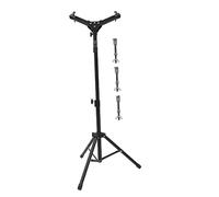 Levemolo Dumb Snare Drum Stand and Stable Holder Adjustable Alloy with Enhanced Bearing Capacity Featuring Holder Leg with Super Wide Spacing, Black Drum Rack for Practice and Storage