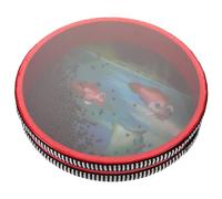 Levemolo Educational Ocean Drum for Children, Sturdy Wooden round Wave Ocean Drum, Easy to Use Musical Instrument for Picnics and Camping
