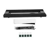 Levemolo Effector Holder for Electric Guitar Pedal Board Black Small for Live Performance Stage Setup Includes Guitar Pedalboard Bracket