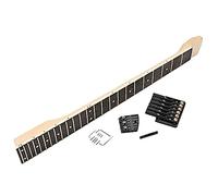 Levemolo Electric Guitar Neck Unfinished Neck for Diy Headless Bridge Safe Wood Material