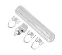 Levemolo Electric Guitar Slide Stick Medium Silver and Guitar Finger Picks for Acoustic and Playing