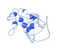 Levemolo Floating Pool Safety Rope with Bright Floats Uv-resistant Swimming Lane Divider for Public and Home Pools Easy Install Storage High Visibility Buoy Line for Swim Race Boundaries