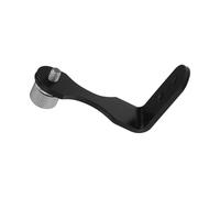 Levemolo Full Metal Tripod L Adapter for Binoculars and Telescope with Twin 1/4 Inch Thread Connections, Anodic Oxidation Treated Aluminum and Iron Rigid Connection for Stable Spotting