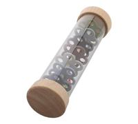 Levemolo Fun Rain Sound Interactive Cognitive Toy for Boy Girl Wooden Musical Rain Stick Sound Maker Promotes Early Learning and Auditory Development Beads for Engaging Play