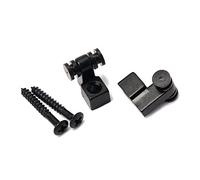 Levemolo Ge05 Metal Guitar String Retainer Set 2pcs Roller String Tree Retainer for Bass Electric Guitars Musical Instruments Accessories Easy Tuning and Longevity