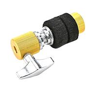 Levemolo Golden Metal Hi-hat Stand for Jazz Drum and Drum Set Easy Installation Replacement Hi-hat Post for Professional Percussion Use