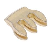Levemolo Golden Metal Violin Practice Mute, Fiddle Silencer for 2-in-1 Violin and Bridge Use, Volume Reduction, Scratch-free Design for Practice