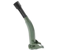 Levemolo Green Refueling Tube with Sturdy Structure and Non-Slip Design, Metal and Rubber Material, Thick Washer for Fuel Transfer from Oil Drums and Gas Cans, Suitable for Garage