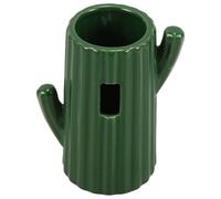 Levemolo Guinea Pig Water Bottle with Cactus Shaped Ceramic and Plastic Material, Creative Design Cage Feeder for Safer Pet Supply, Suitable for Households with Single or Multiple Pets