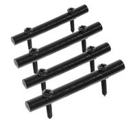 Levemolo Guitar for Stable String Black Retainer Brass Professional Bars Headstock to for Electric Guitar Strings Designed Fix Tension