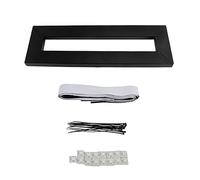 Levemolo Guitar Pedal Board Effect Processor Board with Creative Design Craftsmanship Aluminum Alloy Nylon Abs Practical Replacement for Guitar Supply, Holds 6 Mini Or 5 Standard Effects,