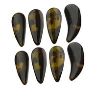 Levemolo Guzheng Nail Caps Large Size Dual Arc Design Professional Performance Finger Picks for Adult Guzheng Players Musical Finger Guards for Zither Playing Accessories