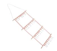 Levemolo Hair Accessories Storage Rack for Girls Wall-Mounted Hairpin Organizer Bow Holder Hanging Design for Boy Girl's Decor and Hair Clip Collection