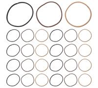 Levemolo Hair Ties Ponytail Holders Elastic 100pcs Rubber Hair Accessories for Women Basic Hair Binding