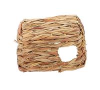 Levemolo Hamster Hideout Dwarf Hamster Shelter Natural Home Play Nest Decorative Toy