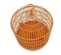 Levemolo Hanging Bird Cage for Parrots and Budgies Vintage Decorative Cage Safe Closure Spacious Dome Shape for Birds Decor for