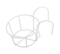 Levemolo Heavy Duty Metal Hay Feeder Rack for Rabbits and Small Animals Hanging Space-saving Design Moisture-resistant Hay Storage for Guinea Pigs and Bunnies Easy to Use Flowerpot Style