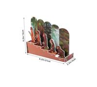 Levemolo Human Evolution Puzzle Model Stem Educational for Brain Teasers Science Kit with Realistic Human Origin Depiction Enhances Logical Reasoning and Scientific Exploration