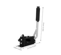 Levemolo Hydraulic Arm Drift Brake Racing Handbrake Lever USB Professional Emergency Park Brake for PC Simulator Games Compatible with Windows Systems for Racing Cars