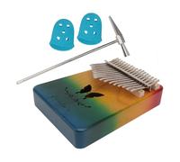 Levemolo Kalimba Piano Keys Thumb Piano Boys and Girls Musical Instrument Music for Family Random Style
