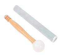 Levemolo Knock Stick for Singing Bowl Mallet Handle Designed for Crystal Singing Bowl Stick Accessory for Mallets Use in Music Therapy Sessions