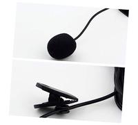 Levemolo Lavalier Clip Microphone for Teaching Mini 3.5mm Lapel Microphone Clipper for Lectures and Meetings Portable Lightweight Design