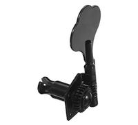 Levemolo Left Hand Black Electric Bass Guitar Tuning Pegs Open Gear Machine Heads Replacement String Tuners for 4-string Bass Guitar