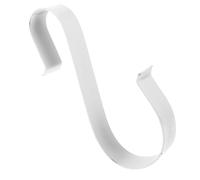 Levemolo Life Ring Holder for Boat Metal Storage Hook Universal Swimming Pool Fence Hook White Hook
