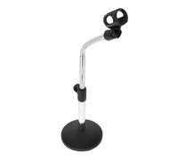 Levemolo Liftable Microphone Stand for Podcasting Desktop Mic Stand Adjustable Height Microphone Support for Live Streaming