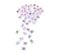 Levemolo Mahjong Tile Game with Animal Pattern Blocks Portable Matching Game for Players Beginner-friendly Holiday Family Fun for Adults Christmas and Year Parties