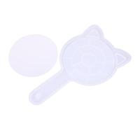 Levemolo Make-up Mirror Mold Silicone Mold 1 Set Simple Mold for DIY Makeup Mirror Making
