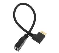 Levemolo Male to Female Displayport Extension Cable -compatible Adapter Flexible and Design for Stable Connection for Pc Monitor and Professional Use