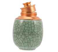 Levemolo Memorial Ceramic Pet Urn for Ashes Dog Cat Remembrance Keepsake Sealed Ashes Holder Soft Flange for Pet Loss Comfort and Memorialization