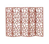 Levemolo Mini House Screen Model: 5" Mini Desktop Folding Screen, 1:20 Scale Desktop Block Partition, Small Size Partition, Japanese Style Door Decor for Dollhouse DIY & Micro Landscape