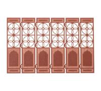 Levemolo Mini House Screen Model: Mini Desktop Folding Screen, 1:20 Scale Desktop Block Partition, Small Size Partition, Japanese Style Door Decor for Dollhouse DIY & Micro Landscape