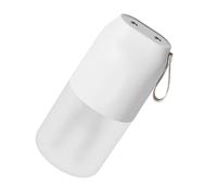 Levemolo Mini Humidifier and Oil Aroma Diffuser USB Portable Humidifier with 300ml Capacity, 2000mah Battery, White Abs and Pp Material, Dual Spray Uniform Fog Function for Car and Bedroom