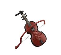 Levemolo Mini Violin Pendants Christmas Hanging Decorations Xmas Decorations for Tree