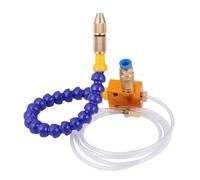 Levemolo Mist Coolant Spray Nozzle for Milling Machine and Workpiece with Smooth Surface Machining and Chip Blowing, Plastic and Aluminium Alloy Material for Cutting and Machining