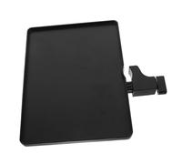 Levemolo Multi Functional Music Stand Tray Lightweight Mic Holder with Sheet Music and Phone Support for Piano Guitar Live Performances Easy Installation Durable Design