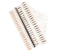 Levemolo Multi-functional Thumb Piano DIY Accessories Kit with 21-tone Synthesis Material Keys Replacement Set for Kalimba Assembly and Repair