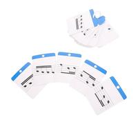 Levemolo Music Note Theory Flash Cards for Piano, Paper Material with Visual Aids, Sturdy for Frequent Handling, for Home Study and Group Music Lessons, Learning Tool and Students